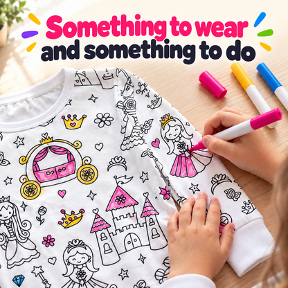 ColorJoy™ Color-In Pajama Set