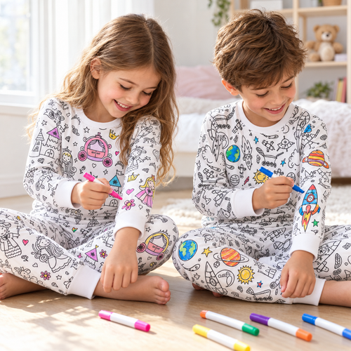 ColorJoy™ Color-In Pajama Set