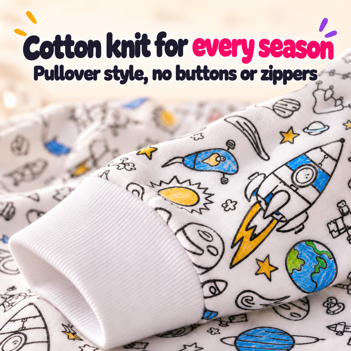 ColorJoy™ Color-In Pajama Set