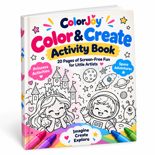 + Color & Create Activity Book